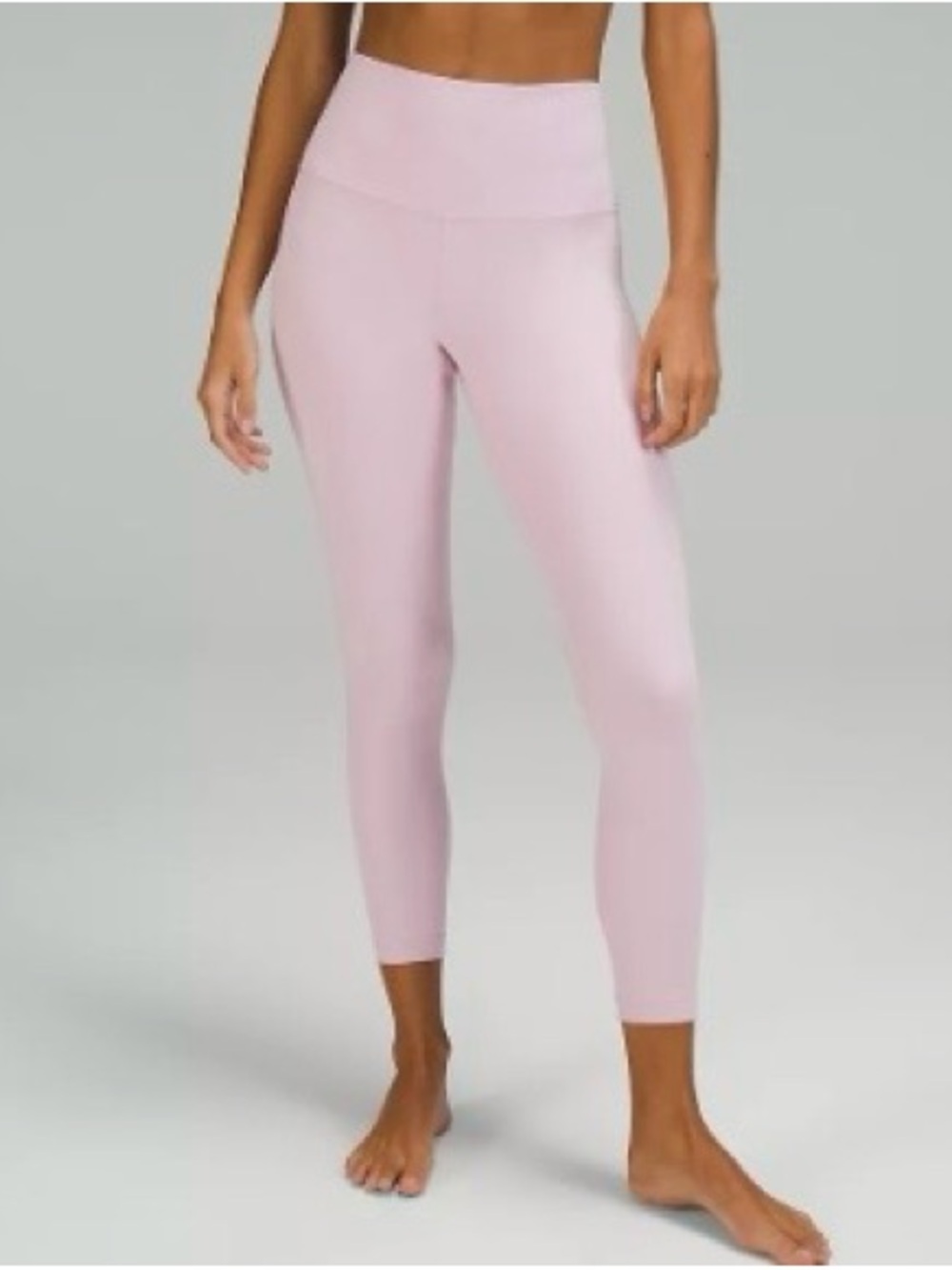 lululemon athletica Light Pink High-Rise Leggings 25”